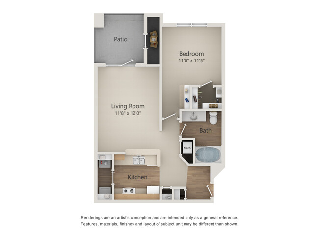 Floorplan - The Park at Monterey Oaks