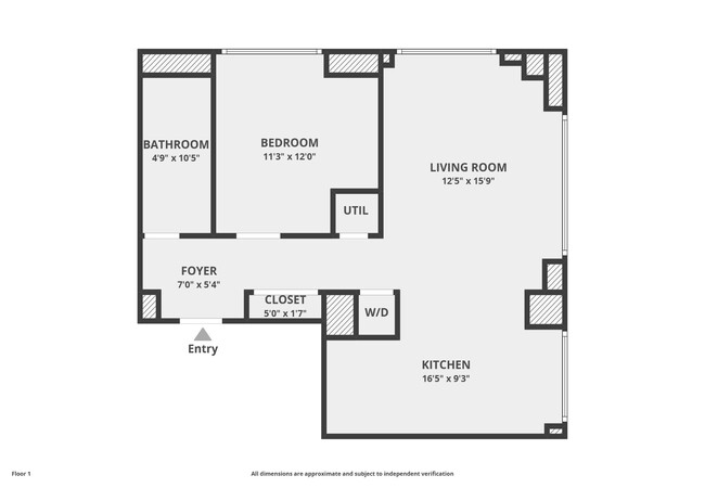 Floorplan - 218 Church Street W Apartments