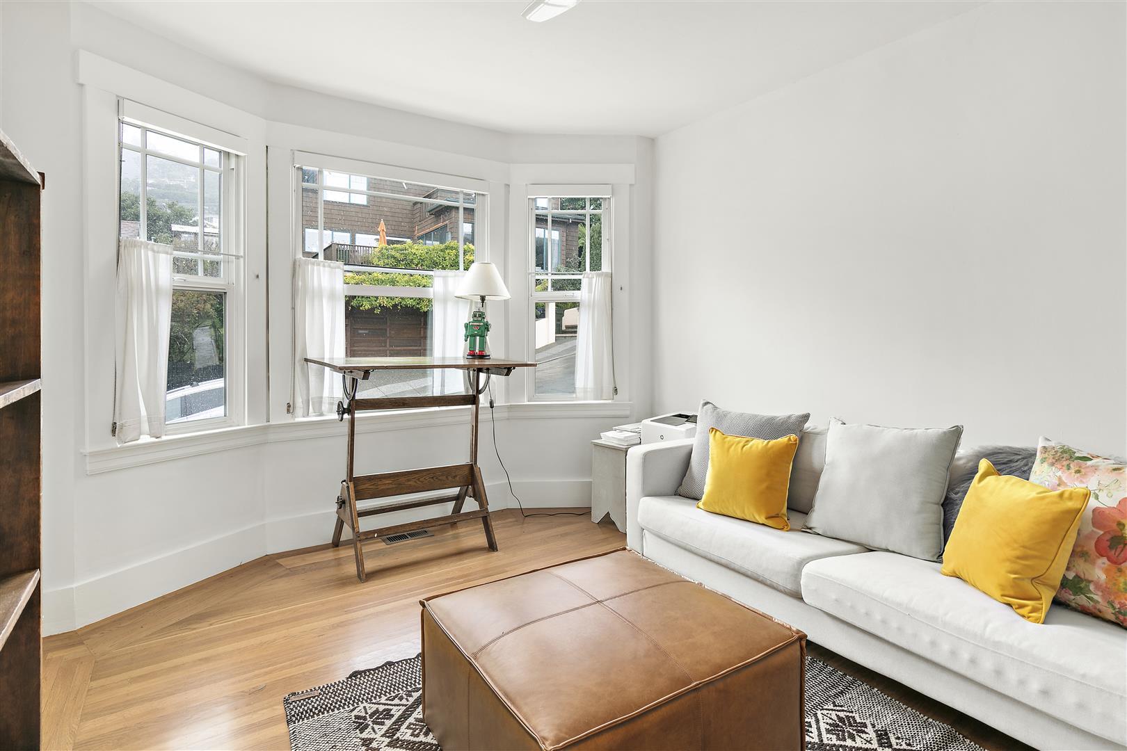 2nd Bedroom with angle bay windows - 306 3rd St