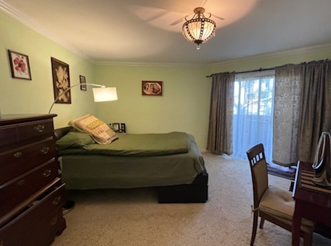 Large queen size bed with on suite remodelled bathroom and walk in closet - 999 W Evelyn Ter