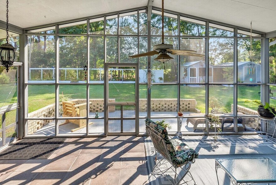 back porch - 118 Wofford Rd