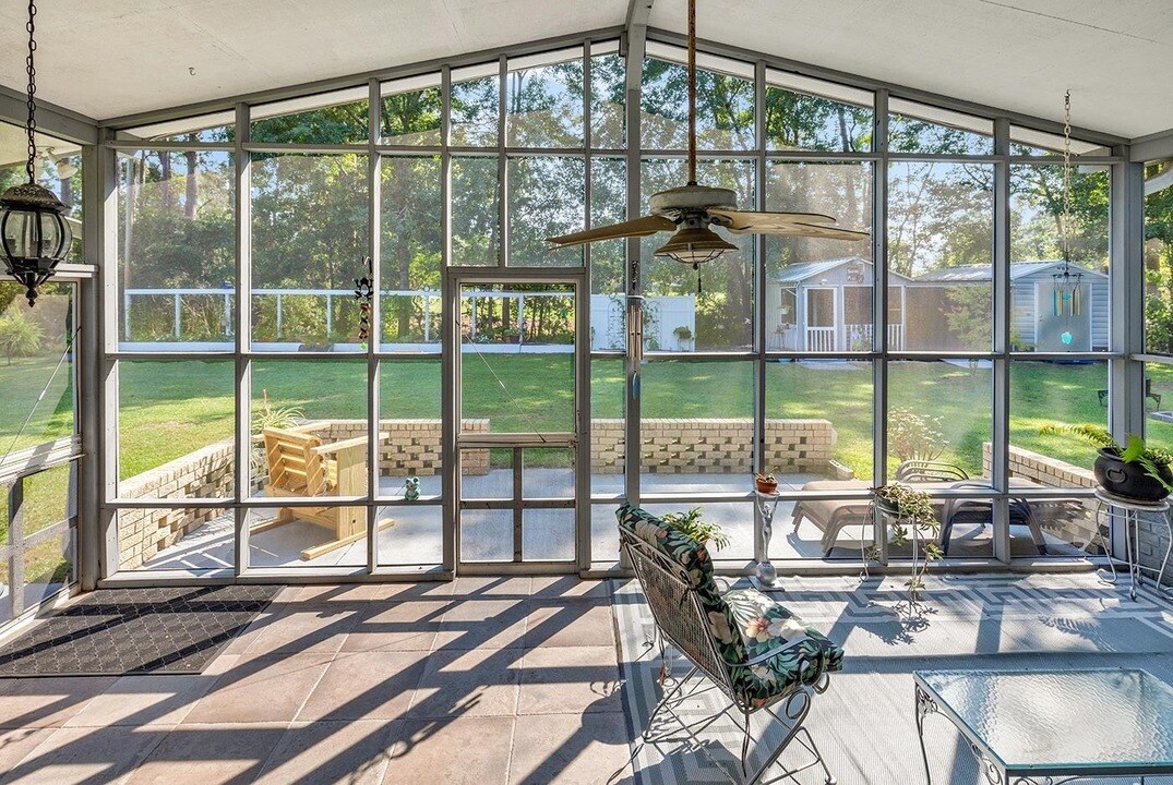 back porch - 118 Wofford Rd