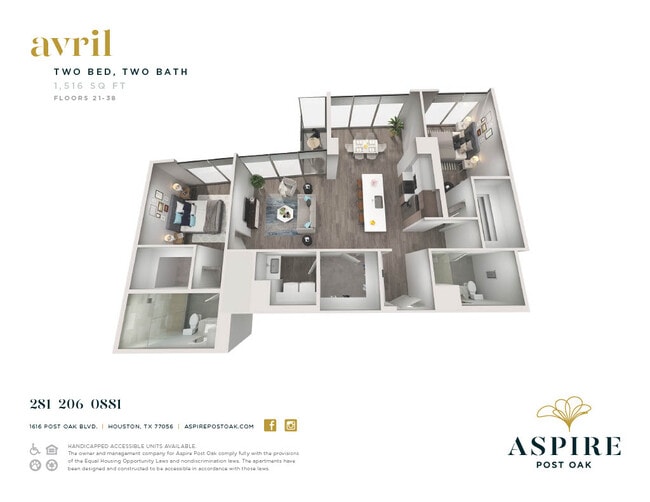 Floorplan - Aspire Post Oak