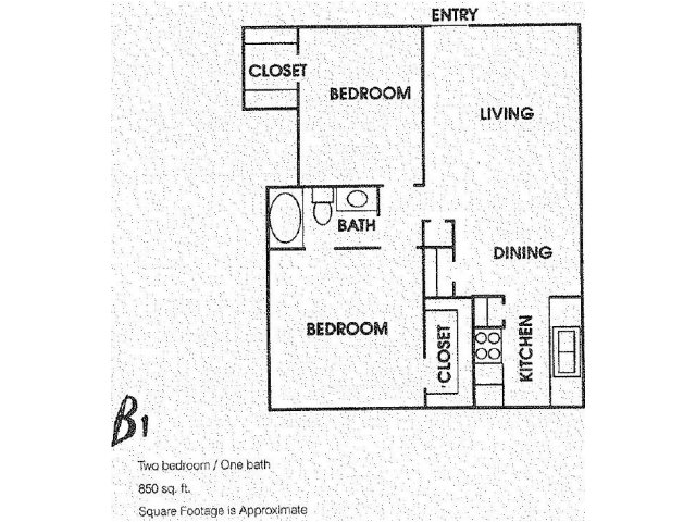 B1 Floor Plan - Nubia Square