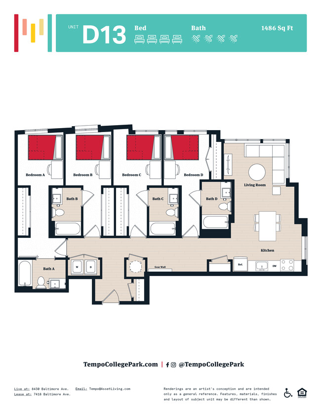 Floorplan - Tempo
