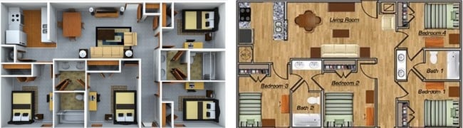 4BR/2BA - 24 Longview Apartments