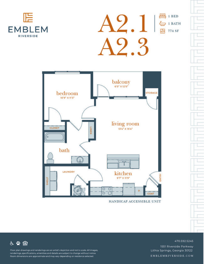 Floorplan - Emblem Riverside