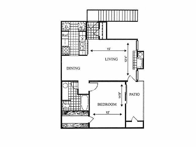 1BR/1BA - The Enclave