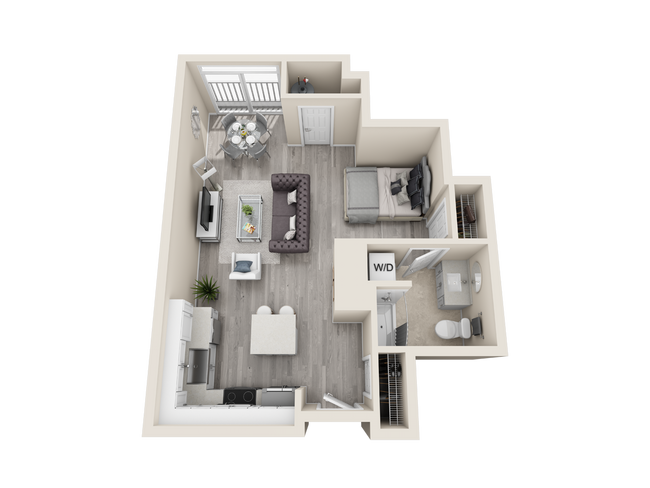 Floorplan - The Cosmopolitan Apartments