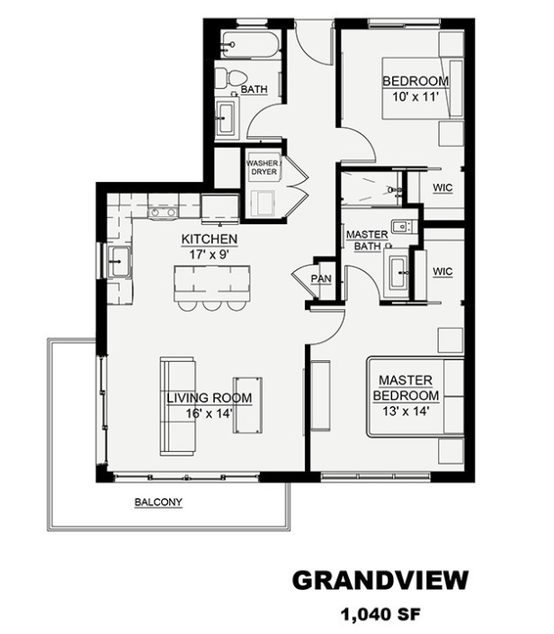 Floorplan - Mercer Park