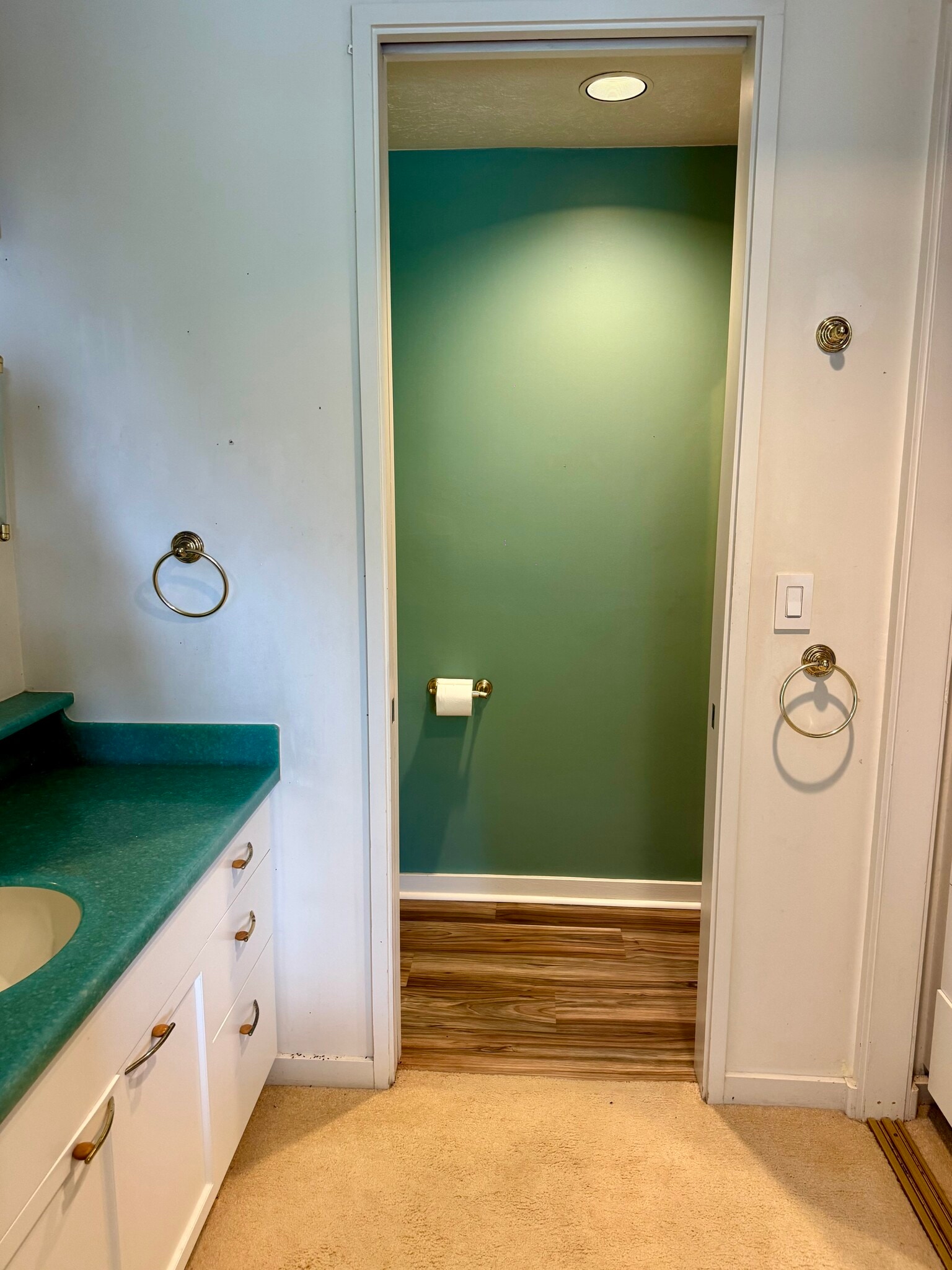 master bath with shower - 2158 Halekoa Dr