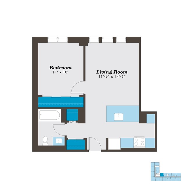 Floorplan - The Sutherland