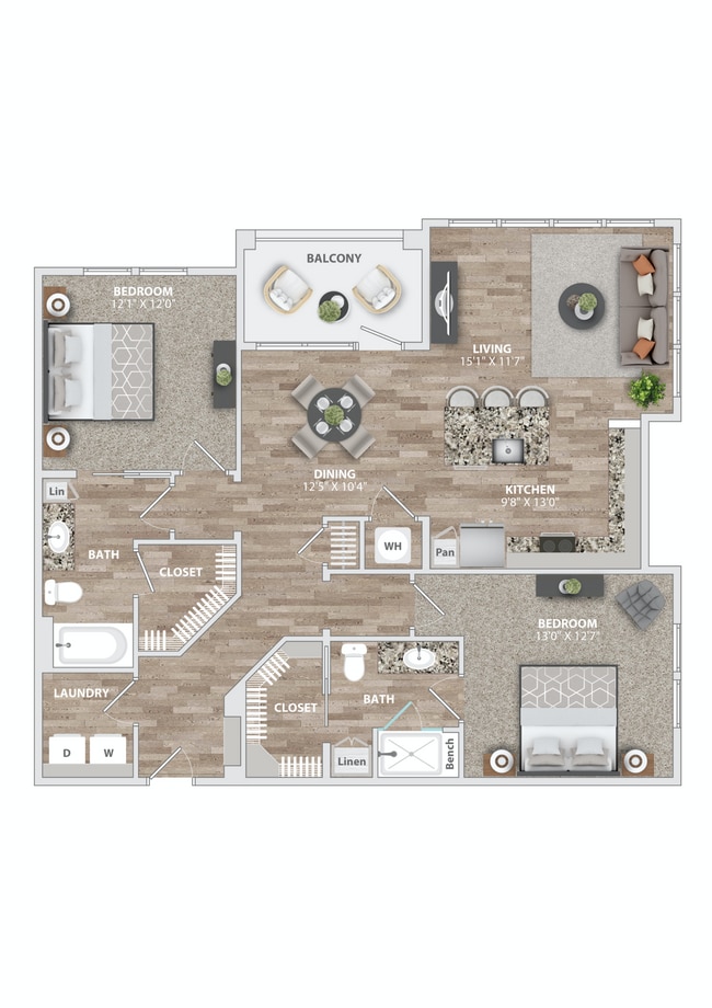 Floorplan - Connery on Providence 55+