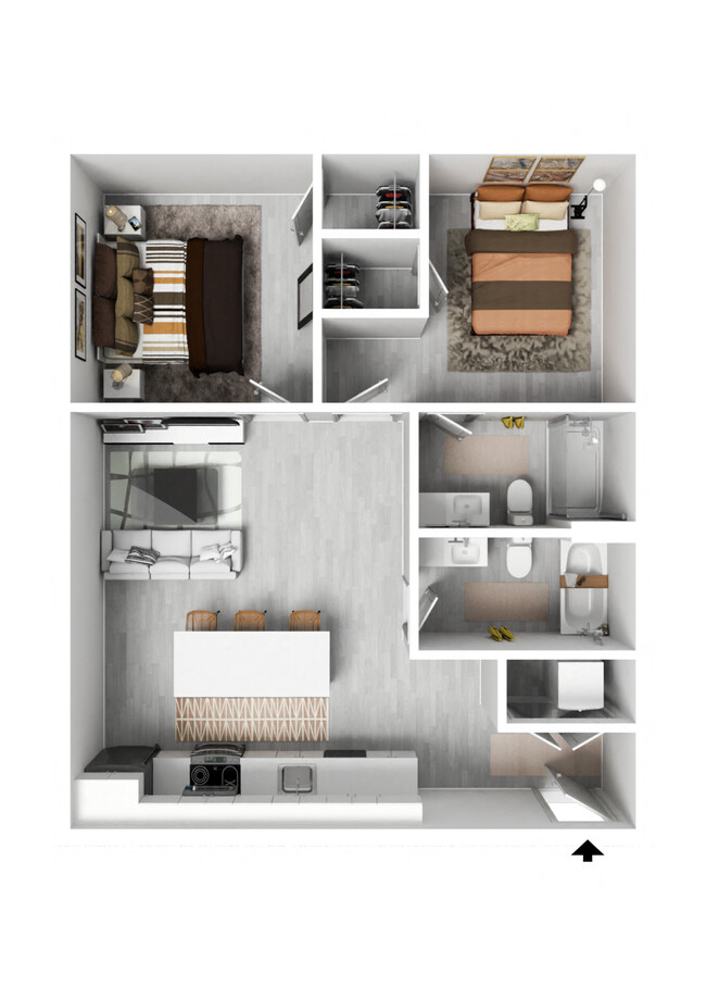 Floorplan - Parkview Lofts Apartments