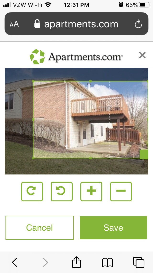 Back side deck - 11117 Jardin Pl