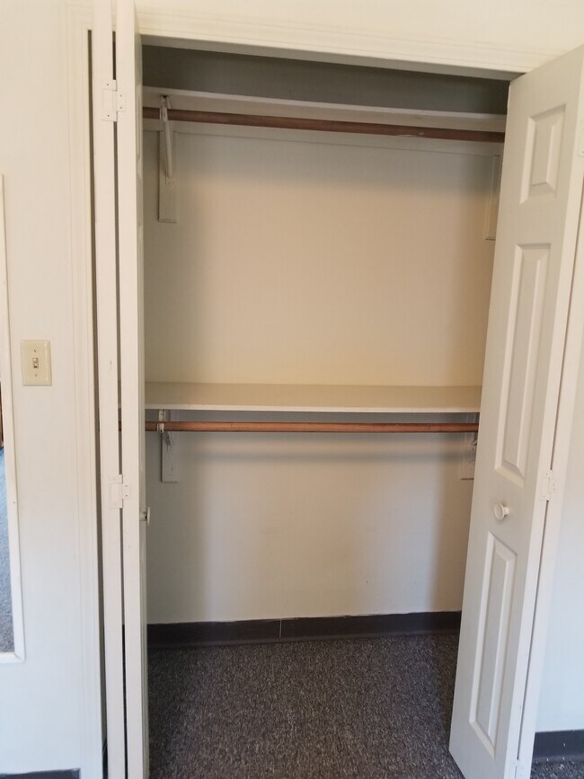 Closets in both bedrooms - 1500 W University Ave