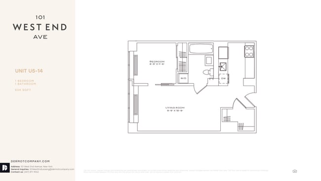 Floorplan - 101 West End Avenue