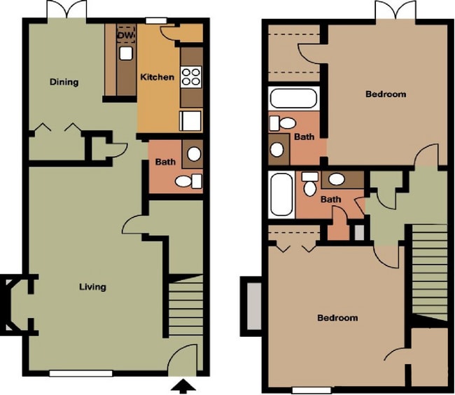 Floorplan - The Halsten at Vinings Mountain