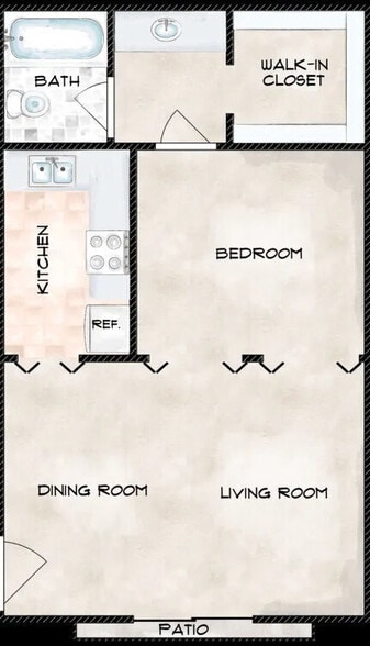 Interior Photo - Pelican Reef Apartments