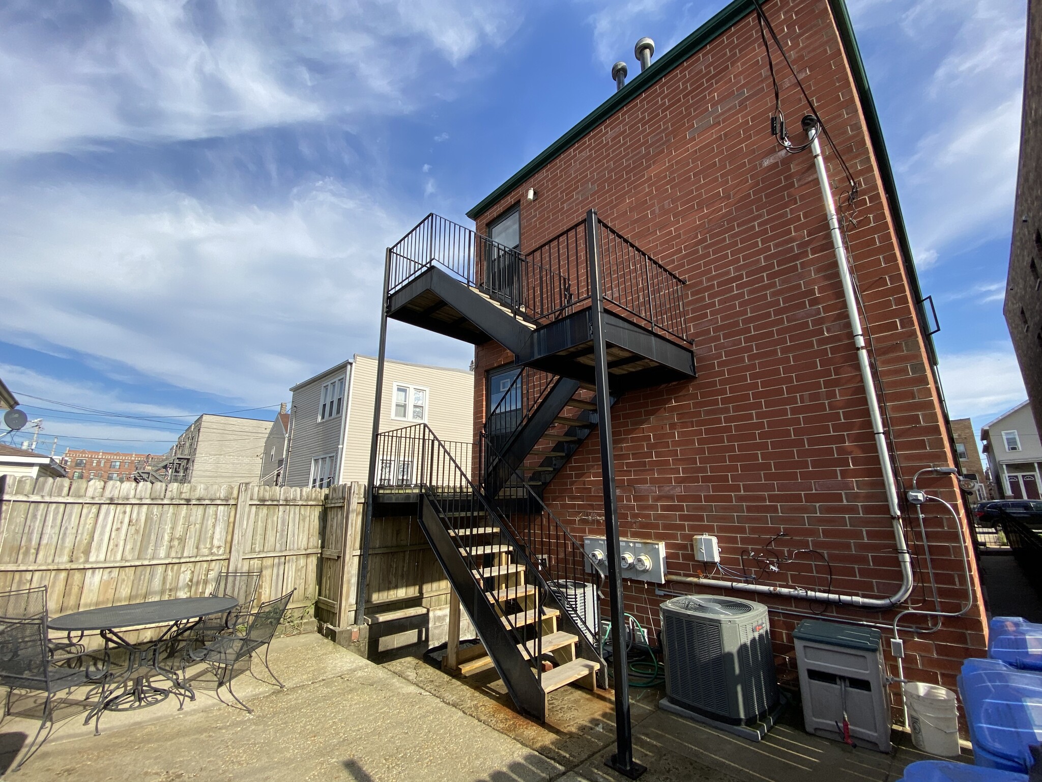 Back Staircase - 2442 W Fillmore St