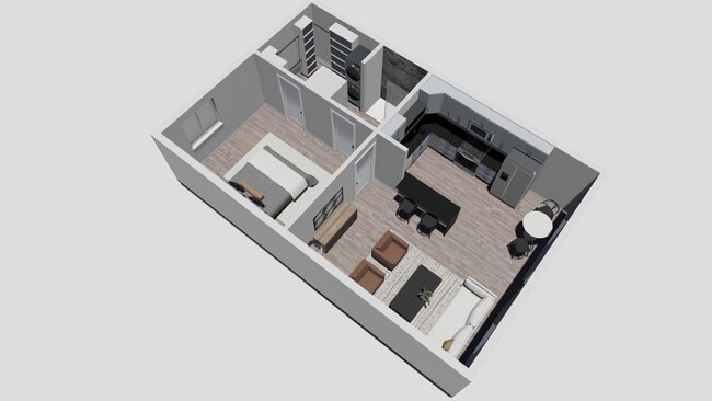 Floorplan - Atrium Apartments