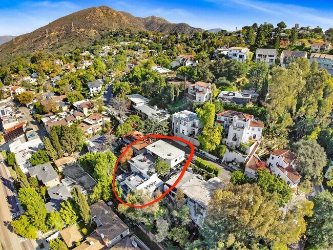 Building Photo - Hollywood Hills, tree lined street, perfect Mid-Century Modern homes