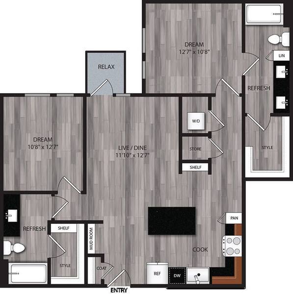 Floorplan - The Cooper