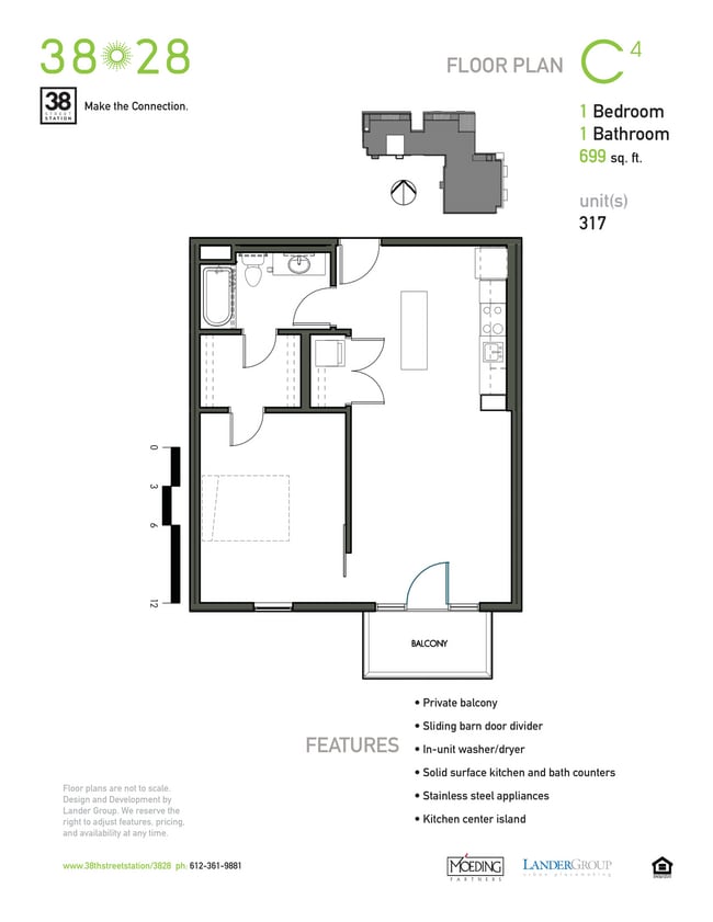 Floorplan - 3828 Apartments