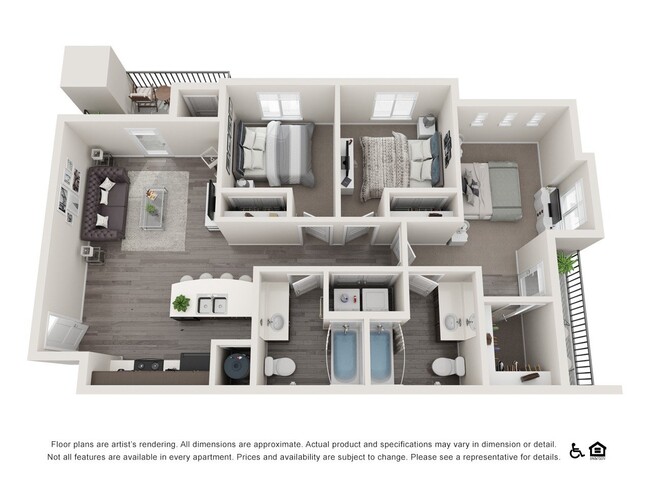 Floorplan - Pennwood Apartments