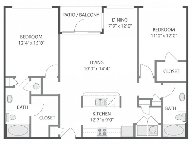 Floorplan - AMLI Quadrangle
