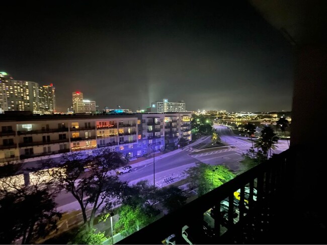 View from balcony looking at river and downtown. - 201 W Laurel St