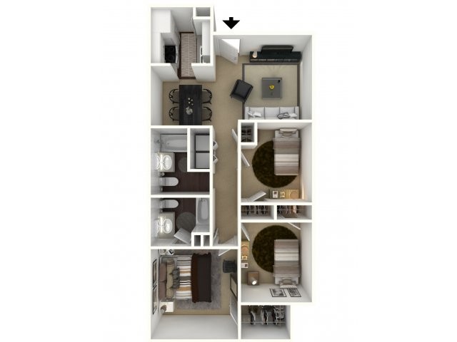 Floorplan - McKinney Park Apartments