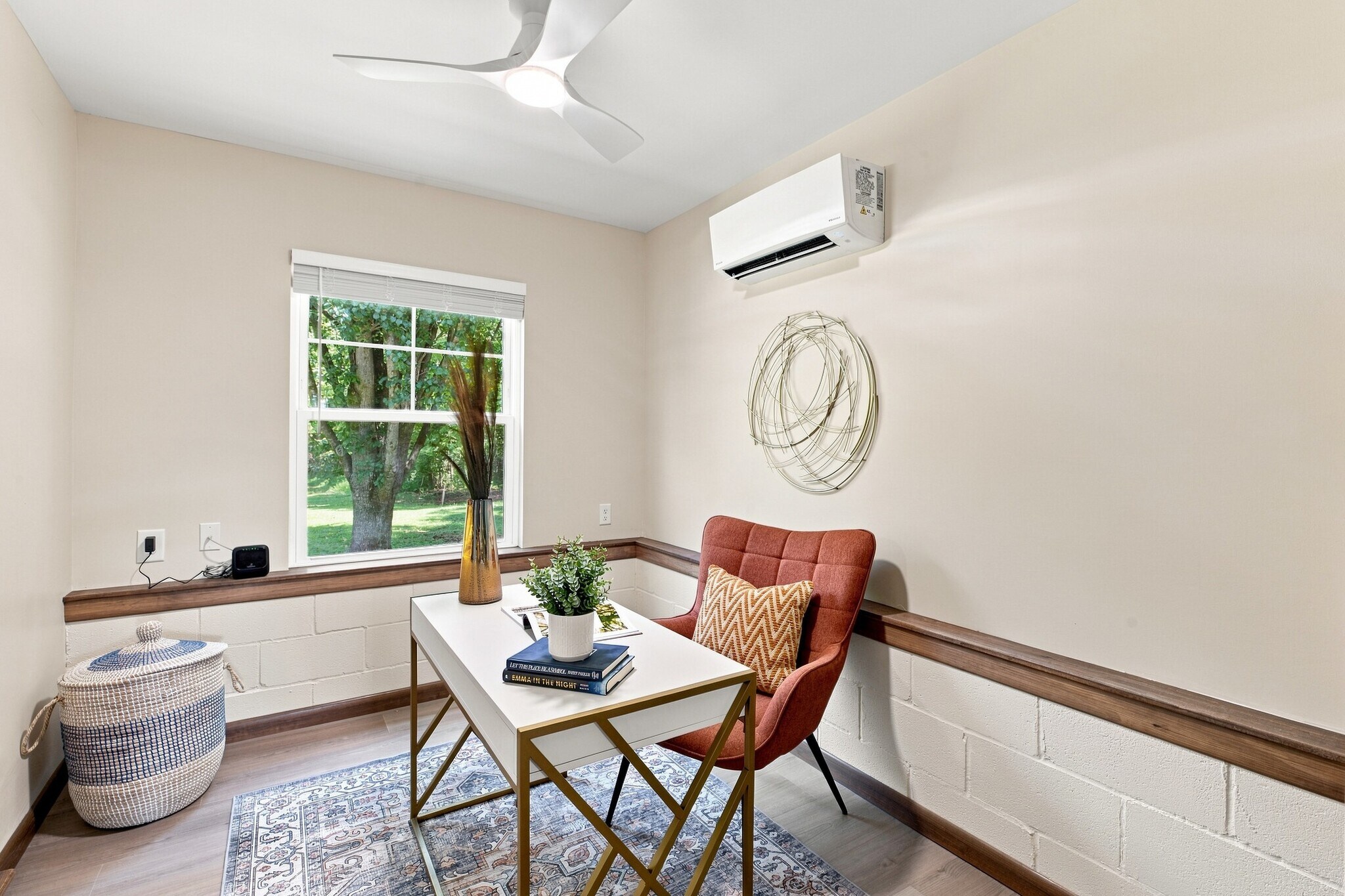 dedicated office space with it's own climate control - 9227 Amos Road