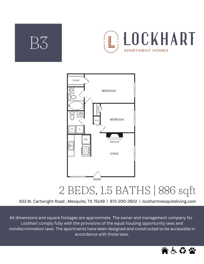 Lockhart Apartment Homes 933 W Cartwright Rd Mesquite TX 75149