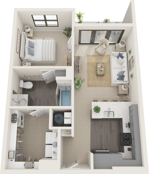 Floorplan - Gaston at North End