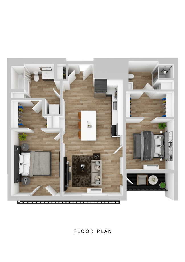 Floorplan - Hyas Point Apartments