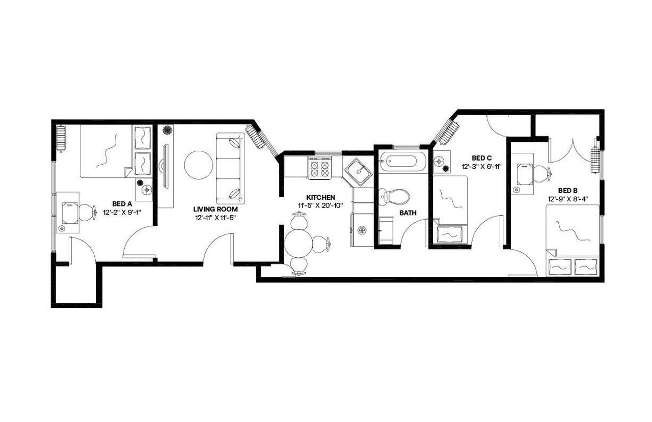 Building Photo - Room in Shared 3 bed/1 bath home