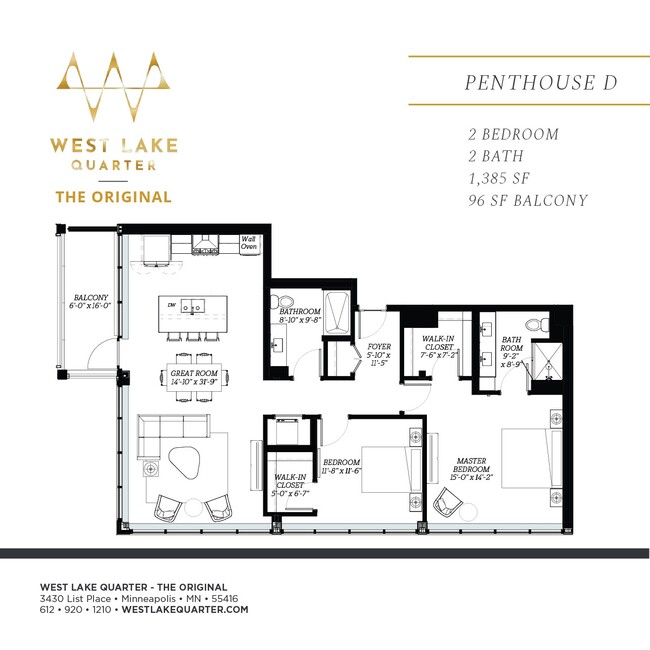 Floorplan - The Original at West Lake Quarter