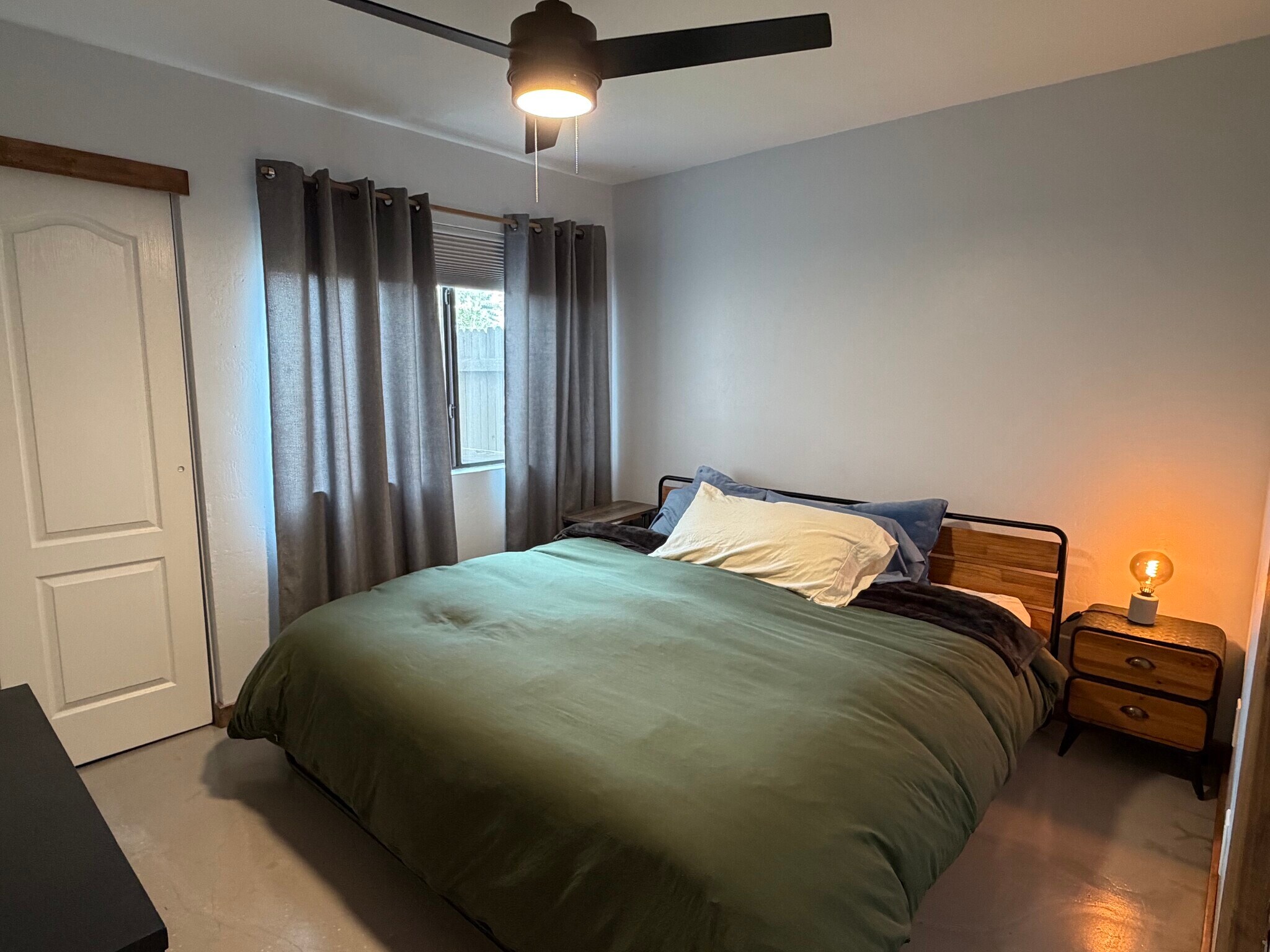 Guest bedroom and closet. King bed not included. - 3200 S Litzler Dr