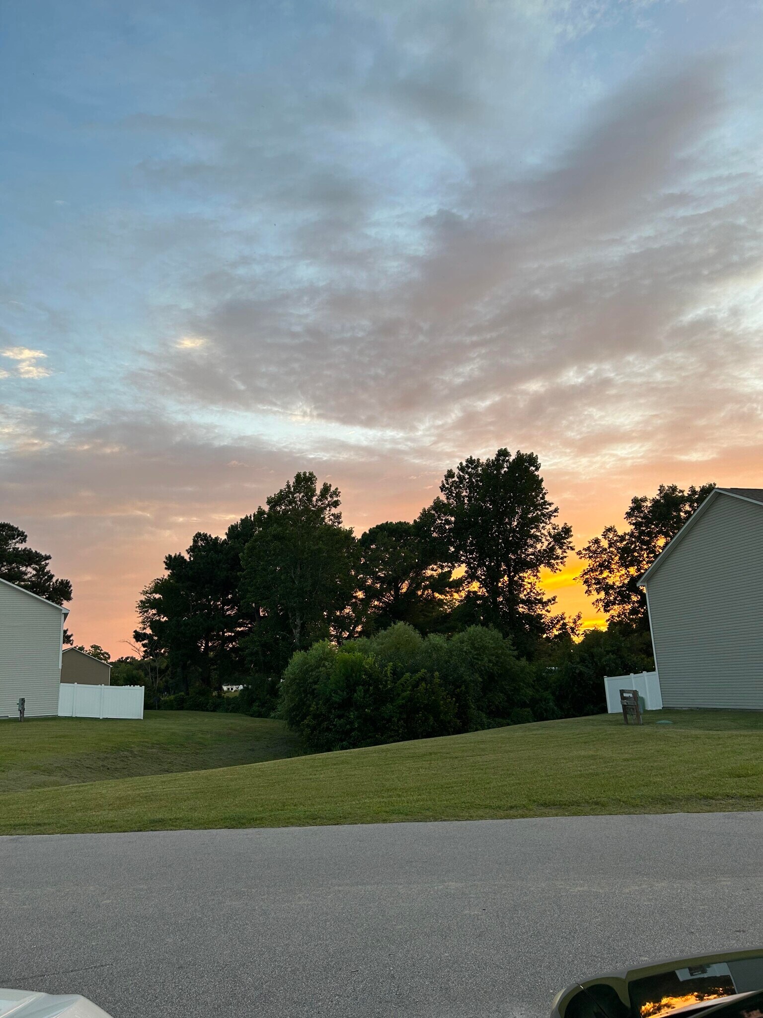 View from front door - 408 Justice Farm Dr