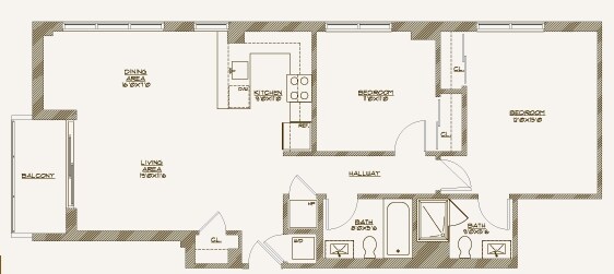 2BR/2BA - Le ROI Residences