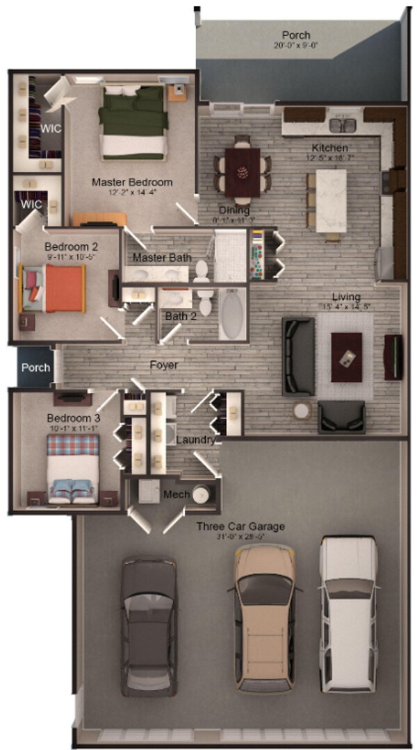 Building Photo - Brand New Construction ADA Home w/ 3-Stall Garage!
