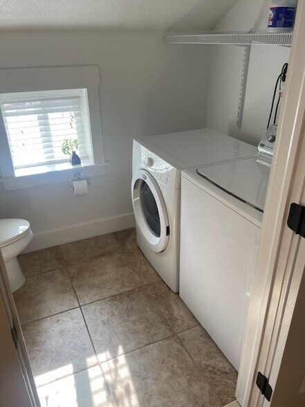 half bath w/ laundry - 1808 Vestal Rd