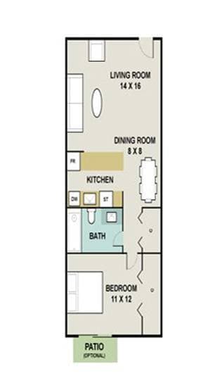 Floorplan - 3300 Tamarac Apartments