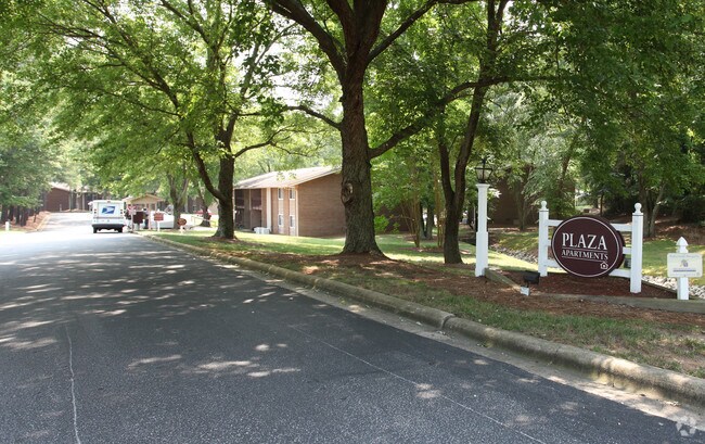 Entrance - Plaza Apartments - NC