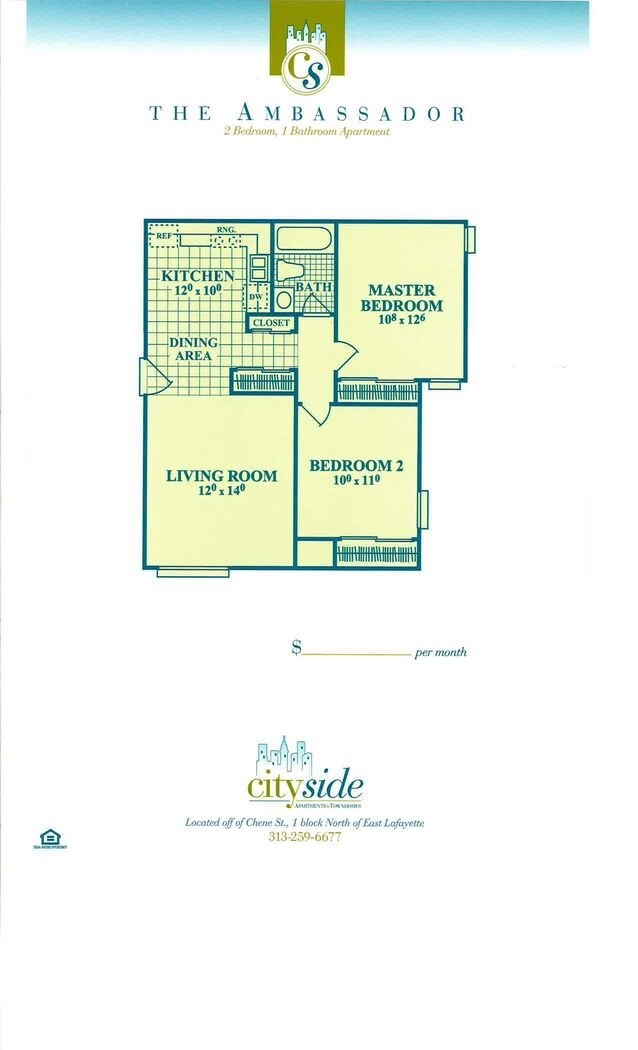 The Ambassador - Cityside Apartments and Townhomes