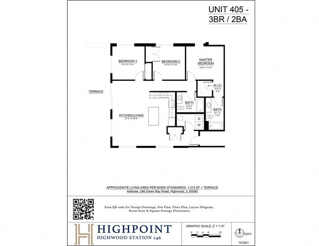 Floorplan - HIGHPOINT Highwood Station 246