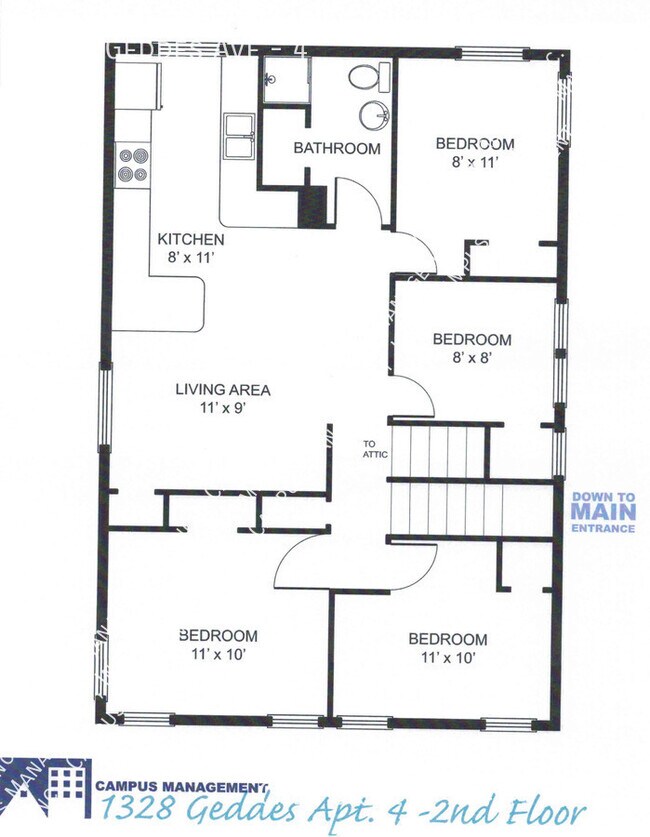 Primary Photo - 1328 Geddes Ave