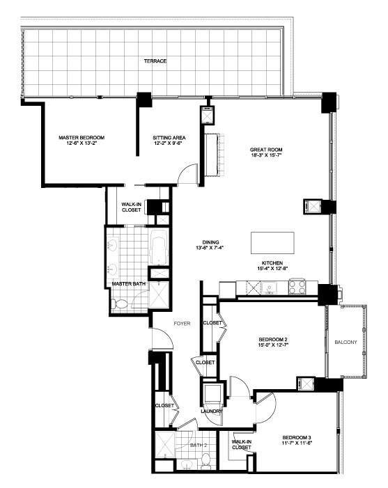 Floorplan - Flair Tower