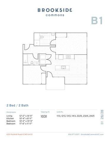 B1 - Brookside Commons